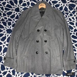 Claiborne Wool Blend Peacoat